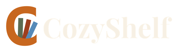 CozyShelf logo for dark backgrounds